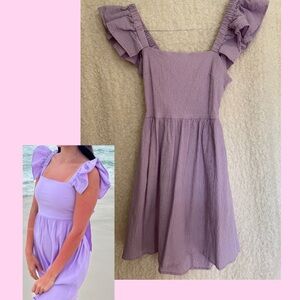 francesca’s lavender dress